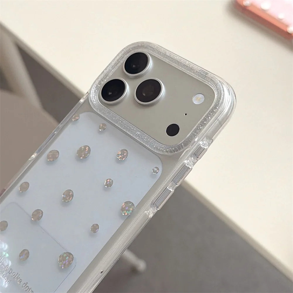 Sparkle Dot iPhone Case