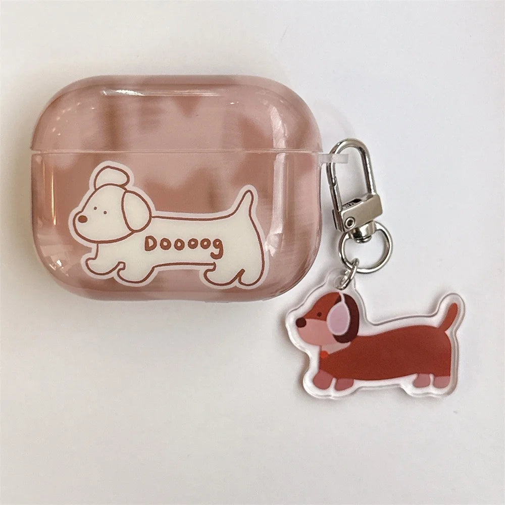 Sausage Dog AirPods Charger Case Cover
