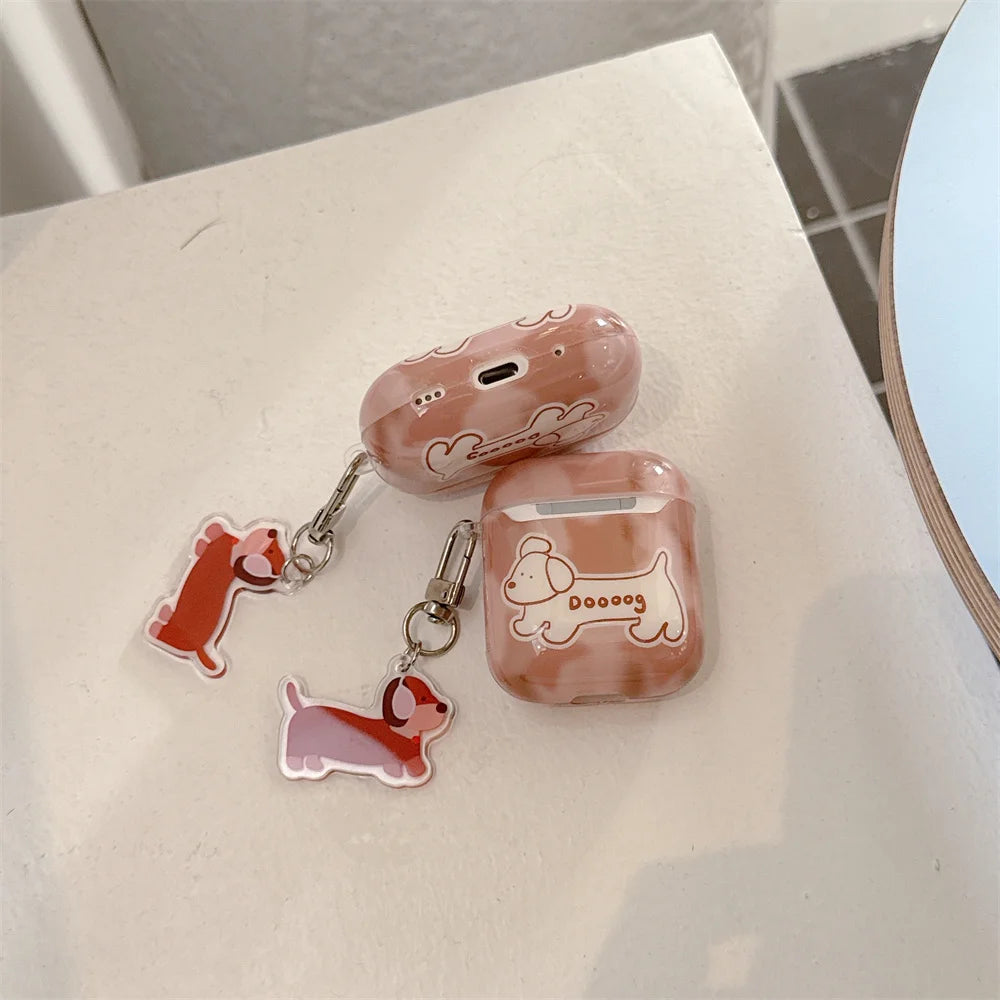 Sausage Dog AirPods Charger Case Cover