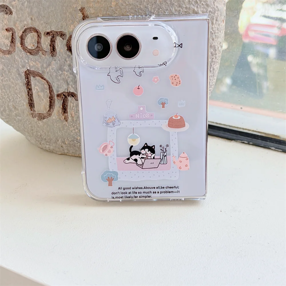 Kawaii Kitty Cat Case for iPhone Duo