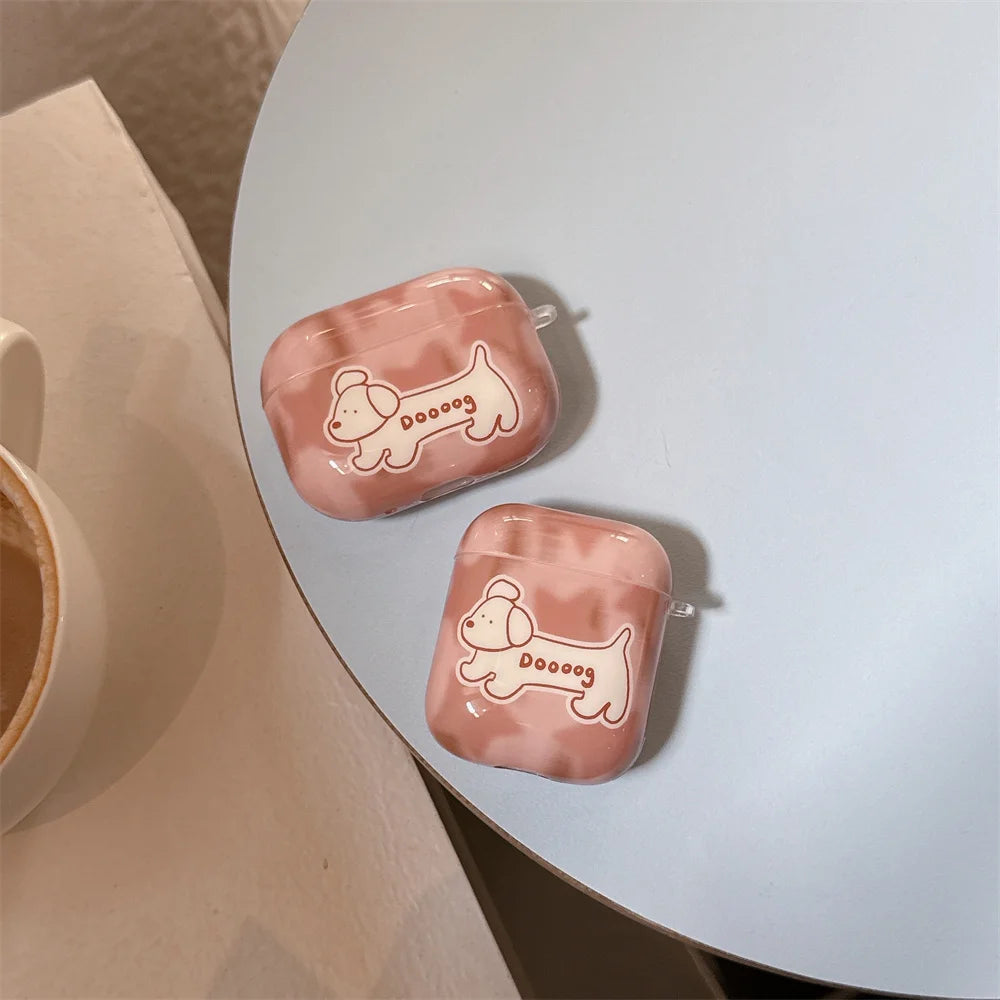 Sausage Dog AirPods Charger Case Cover