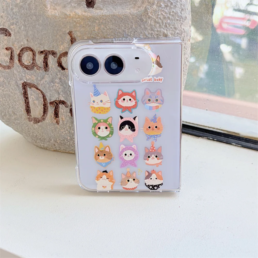 Kawaii Kitty Cat Case for iPhone Duo