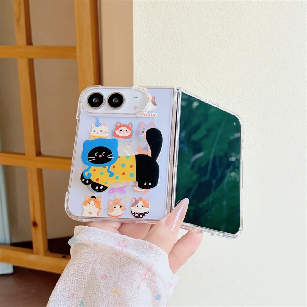 Kawaii Kitty Cat Case for iPhone Duo