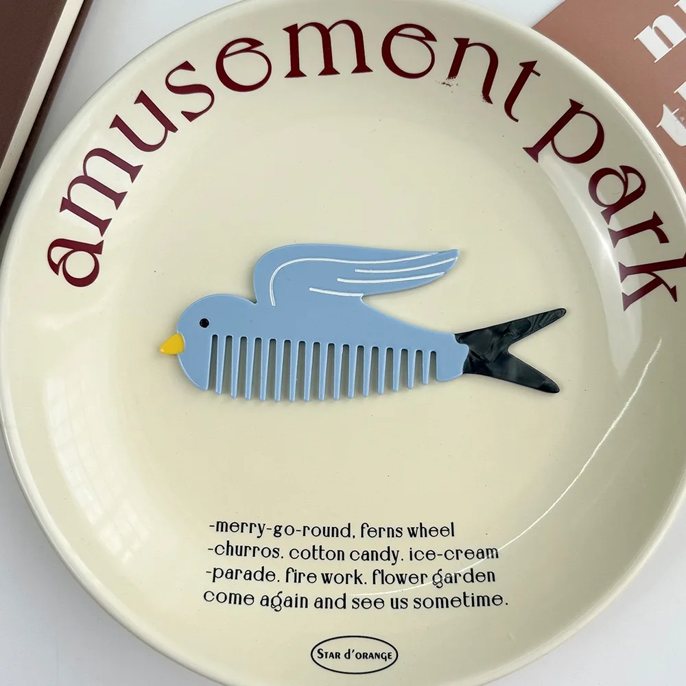 Acrylic Animal Hair Comb