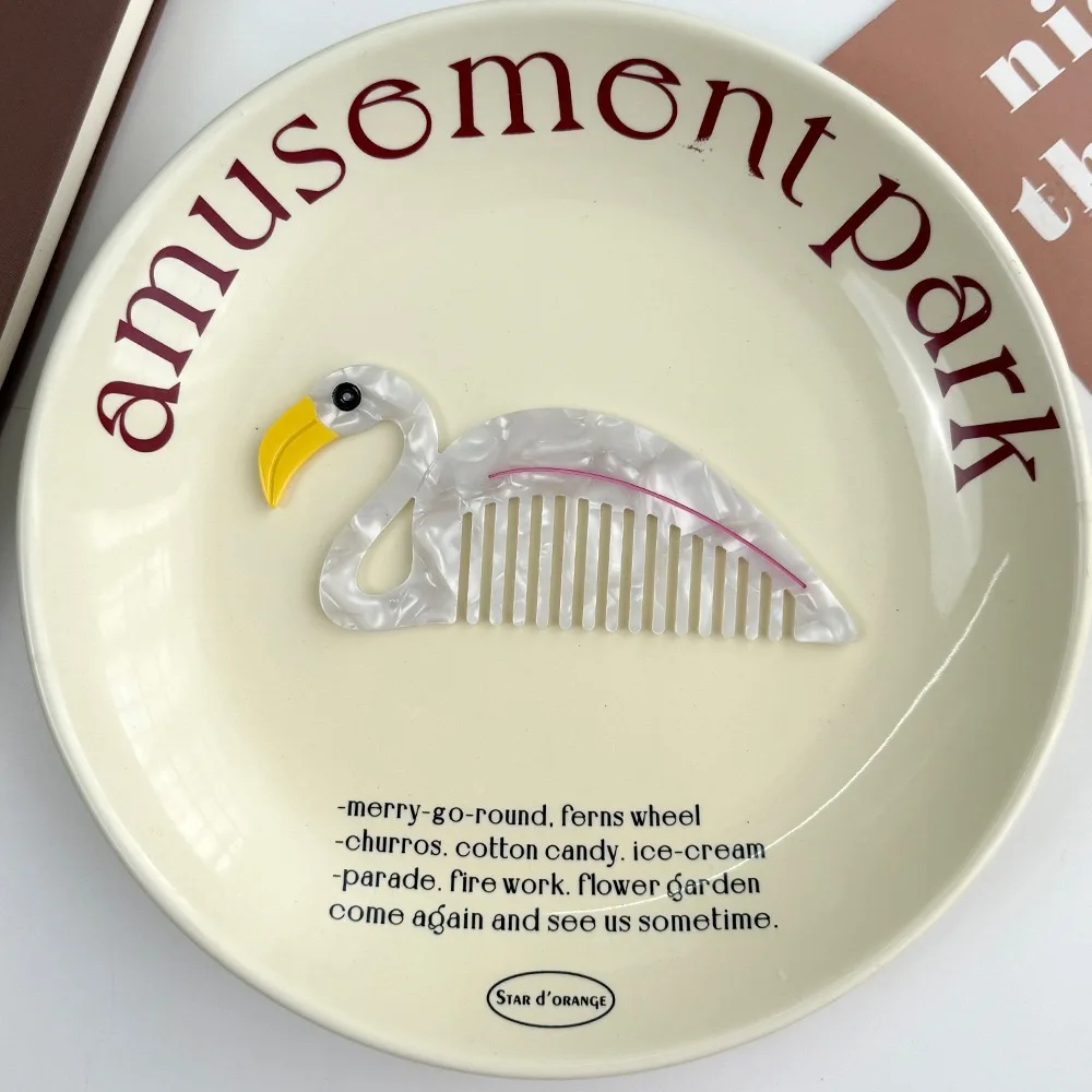 Acrylic Animal Hair Comb