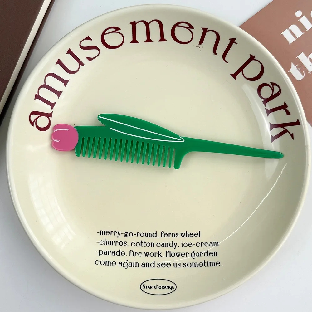 Acrylic Animal Hair Comb