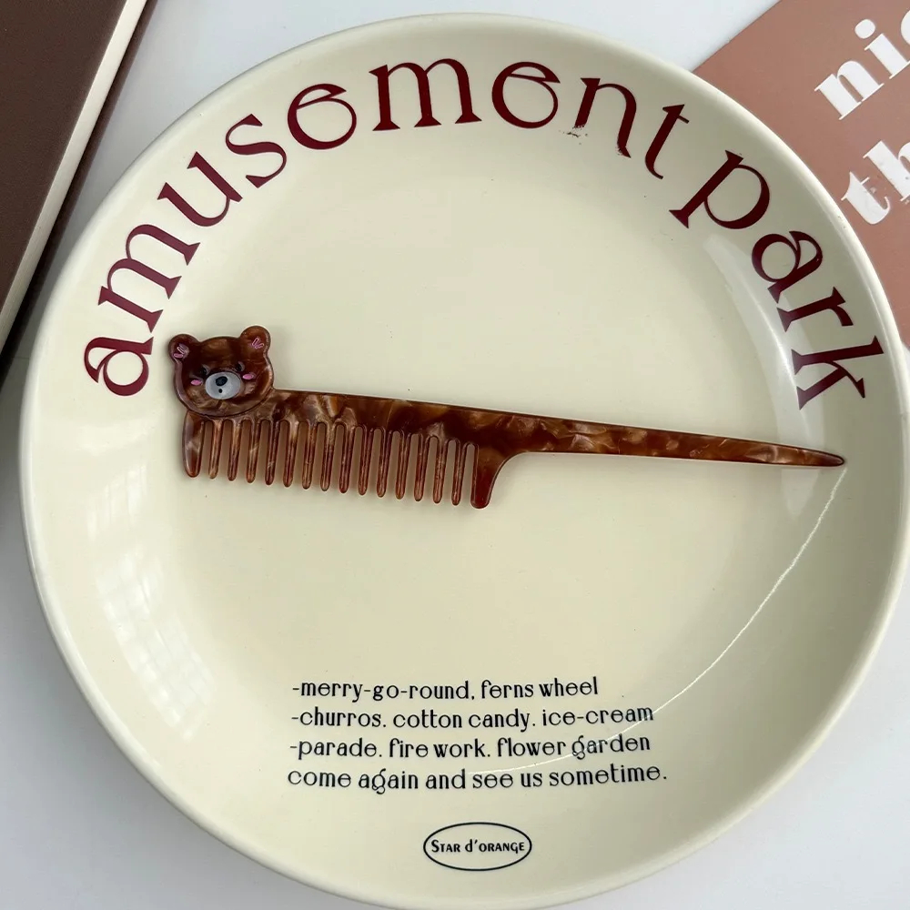 Acrylic Animal Hair Comb