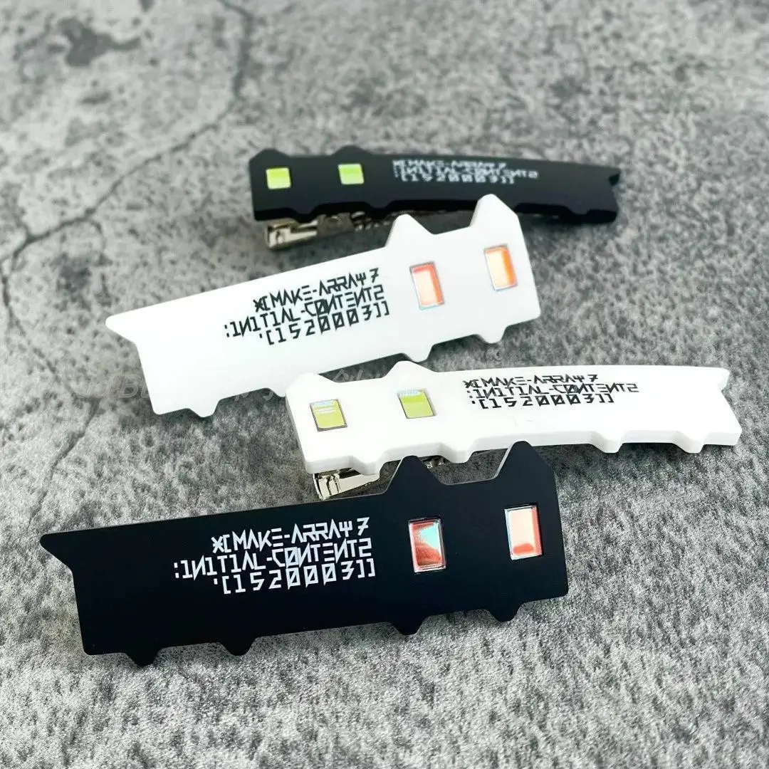 y2K Techy Cat Hair Clip (set of 2) - Ice Cream Cake