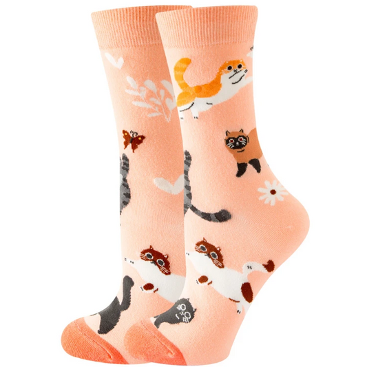 Kawaii Cats Crew Socks