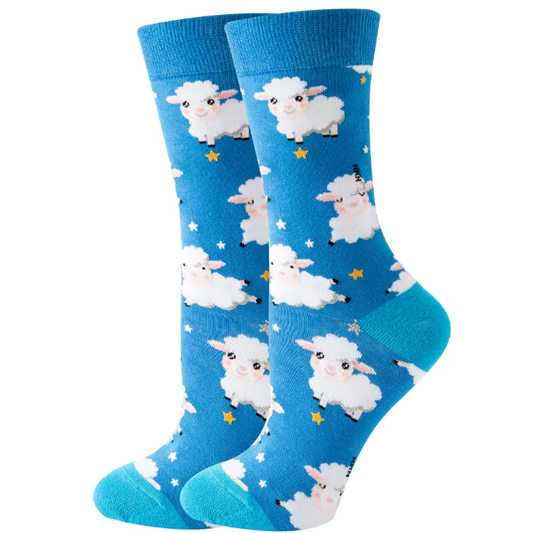 Counting Sheep Ankle Socks