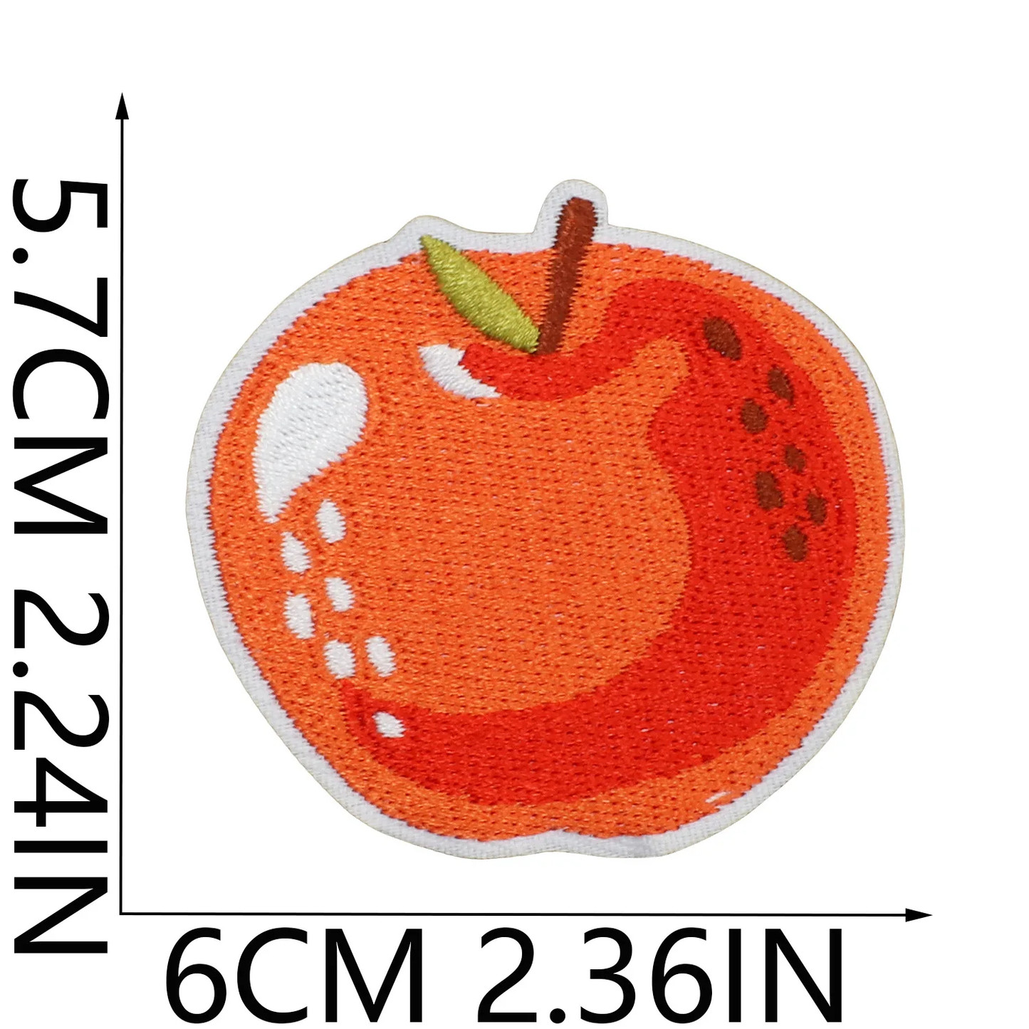 Autumn Themed Embroidered Iron-On Patches
