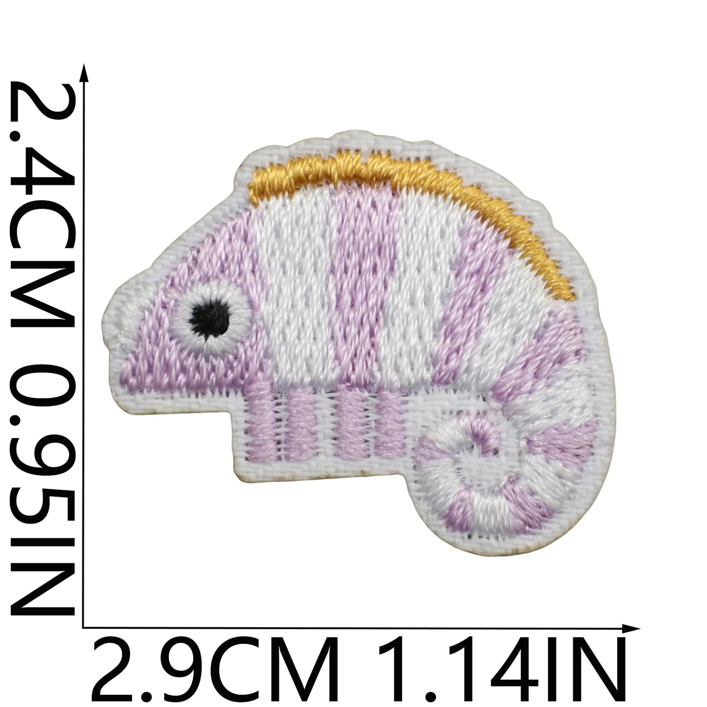 Animal Jungle Embroidered Iron-On Patch