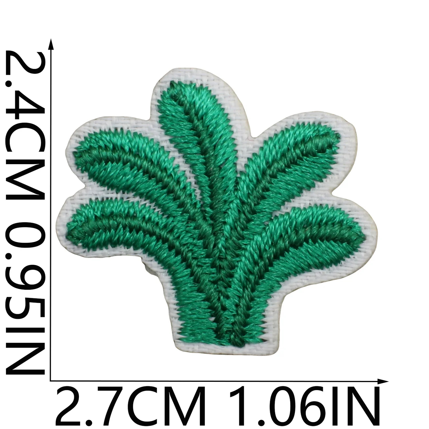Animal Jungle Embroidered Iron-On Patch