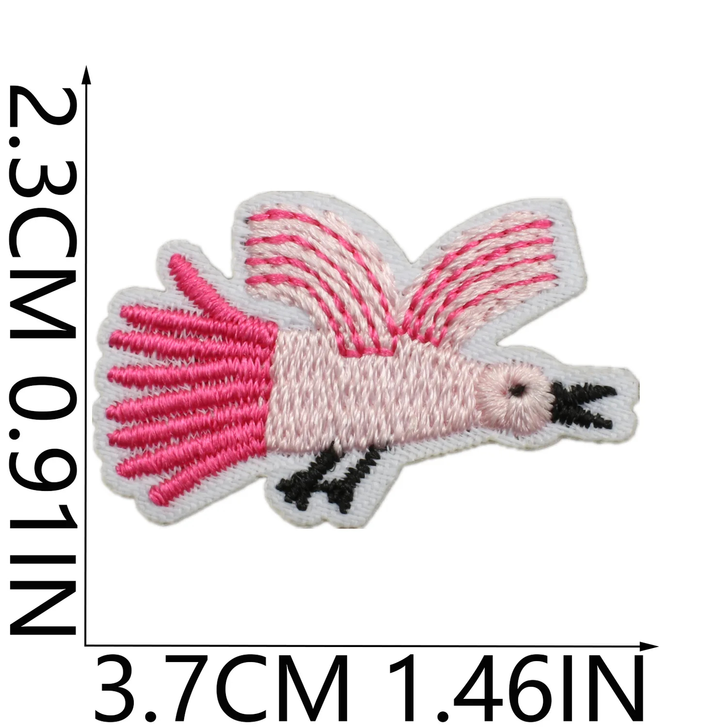 Animal Jungle Embroidered Iron-On Patch