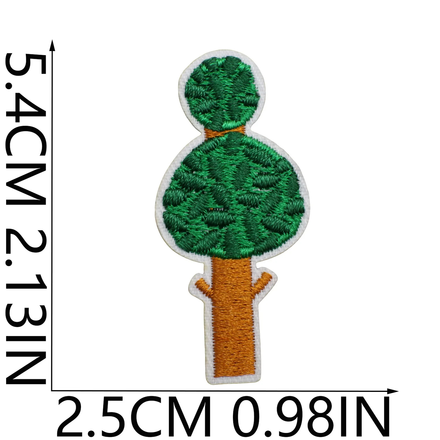 Animal Jungle Embroidered Iron-On Patch