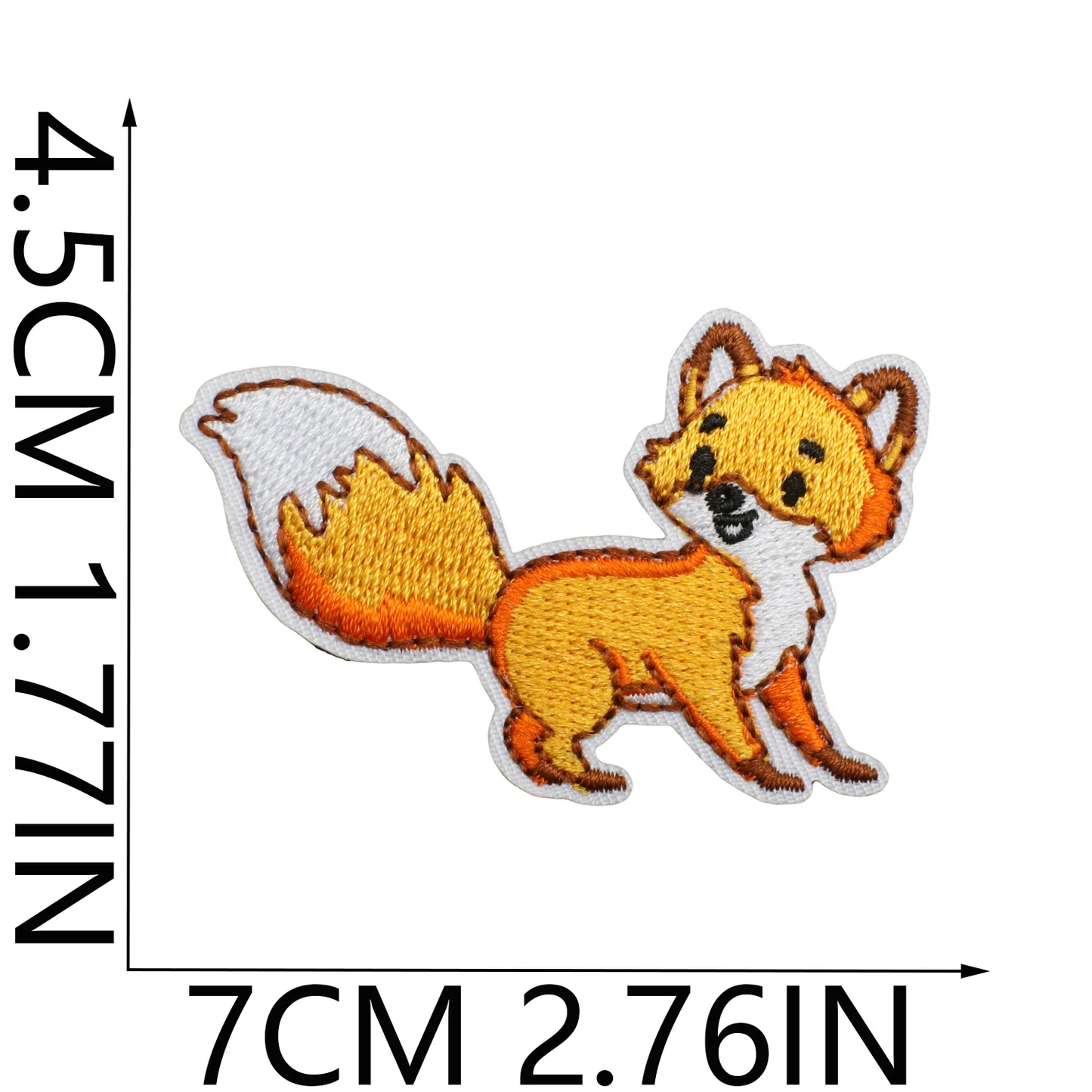 Animal Jungle Embroidered Iron-On Patch
