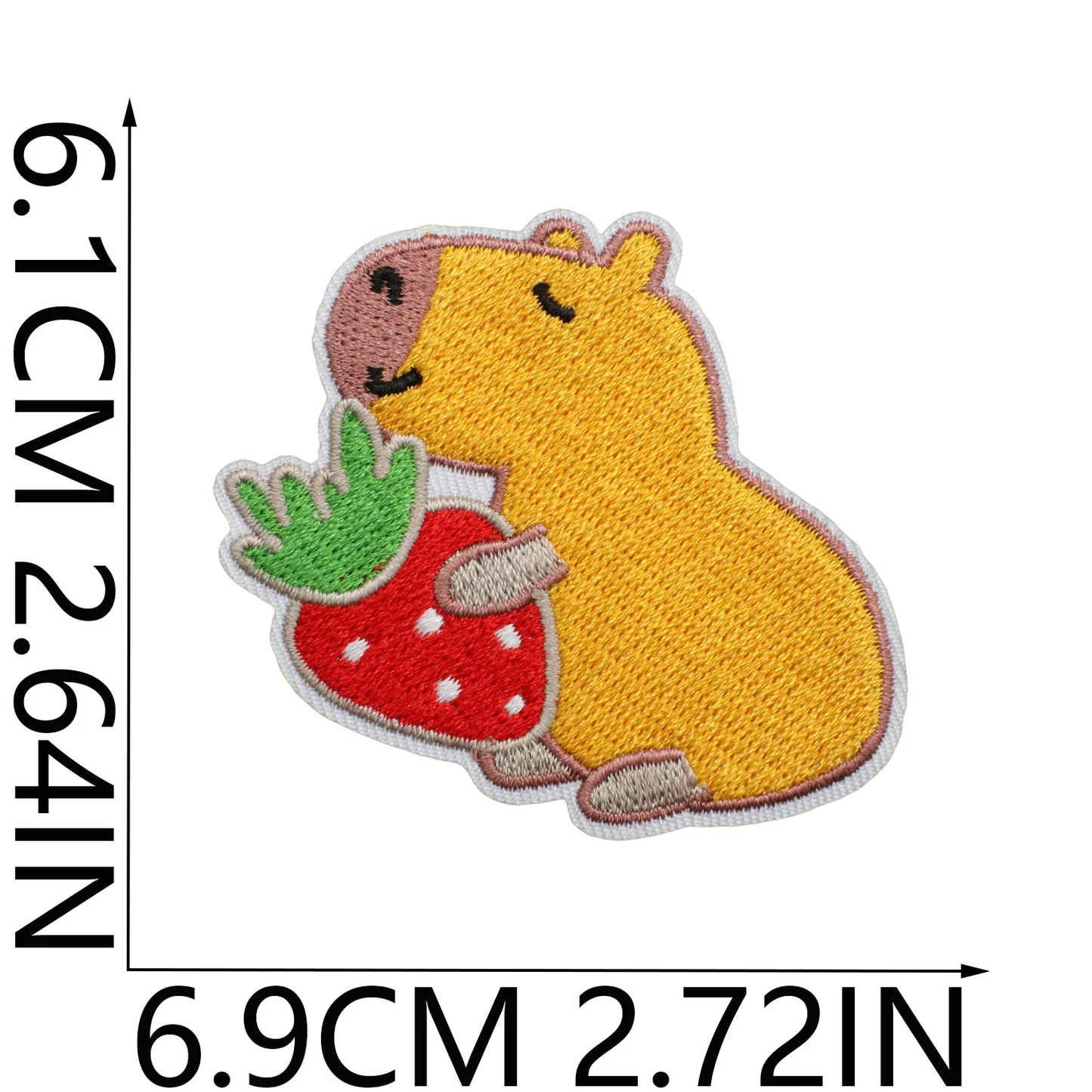 Animal Jungle Embroidered Iron-On Patch