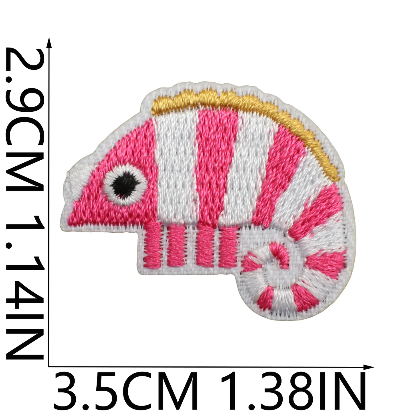 Animal Jungle Embroidered Iron-On Patch