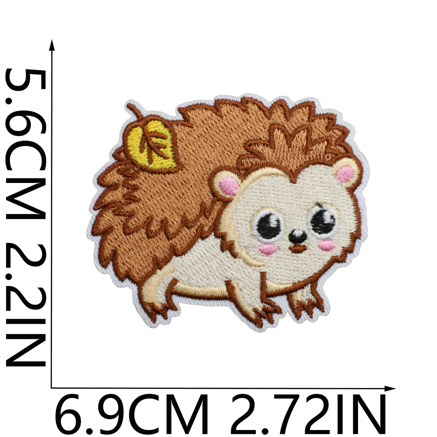 Animal Jungle Embroidered Iron-On Patch