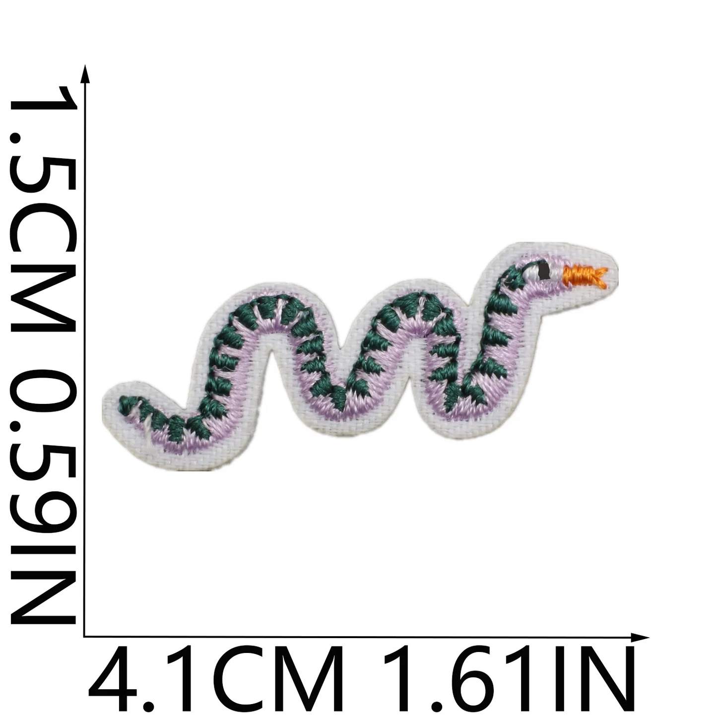 Animal Jungle Embroidered Iron-On Patch