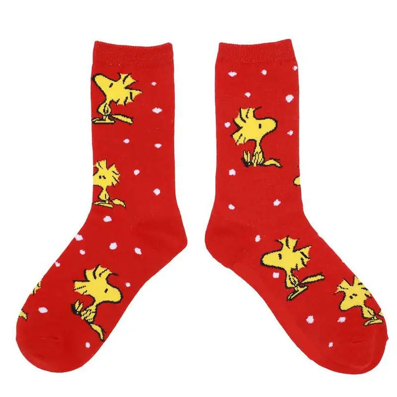 Peanuts Christmas Crew Socks