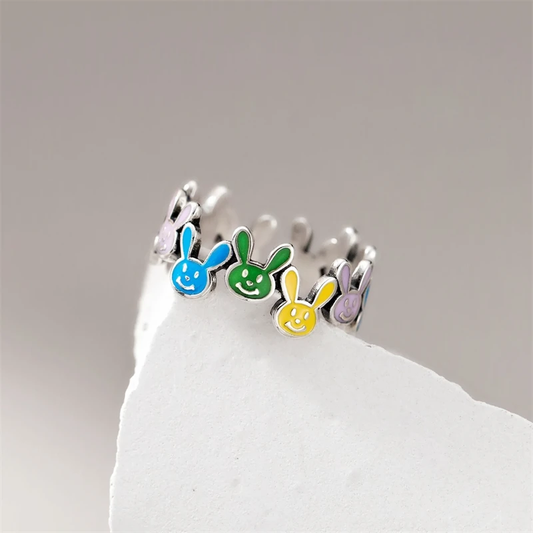 Happy Bunny Friends Ring
