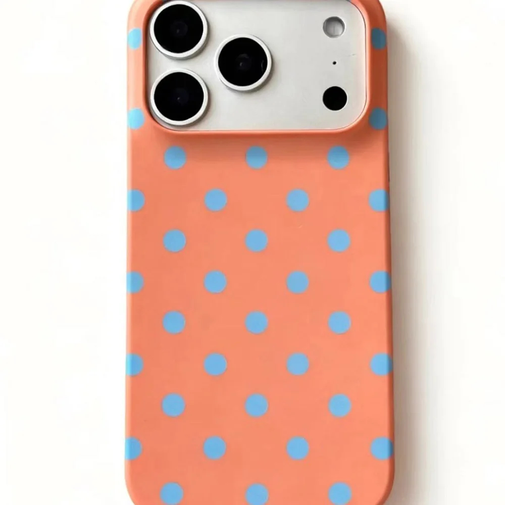 Polka Dot iPhone Case (7 Colours) - Ice Cream Cake