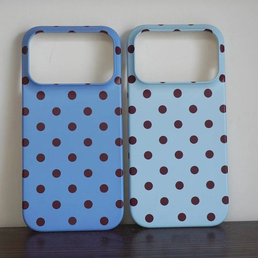 Polka Dot iPhone Case (7 Colours) - Ice Cream Cake