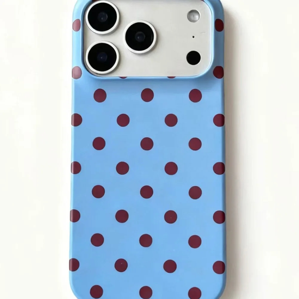 Polka Dot iPhone Case (7 Colours) - Ice Cream Cake