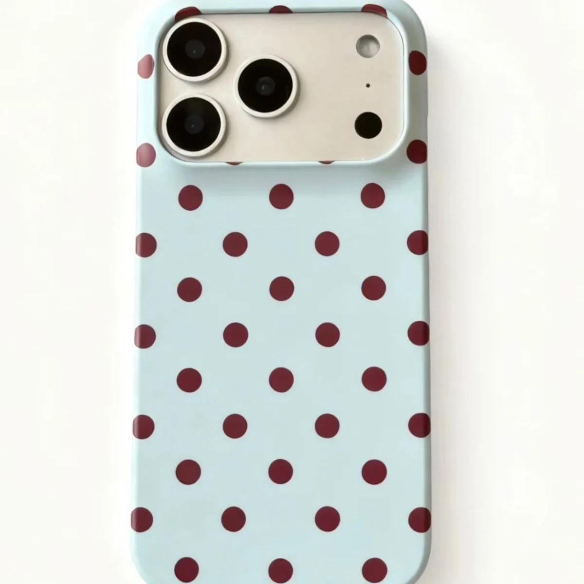 Polka Dot iPhone Case (7 Colours) - Ice Cream Cake