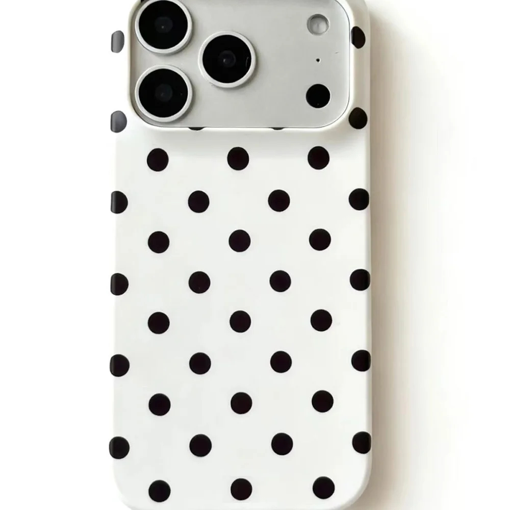 Polka Dot iPhone Case (7 Colours) - Ice Cream Cake