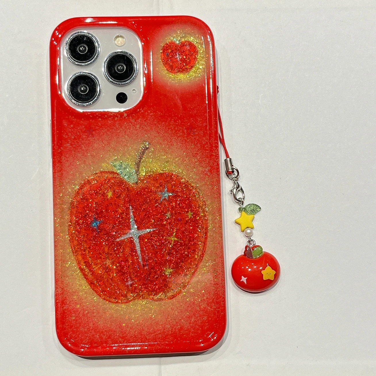 Glitter Apple iPhone Case