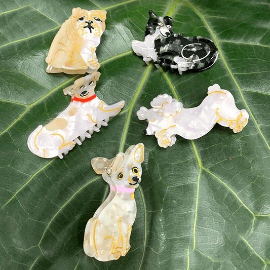 Acrylic Dog Claw Clip (5 Designs)