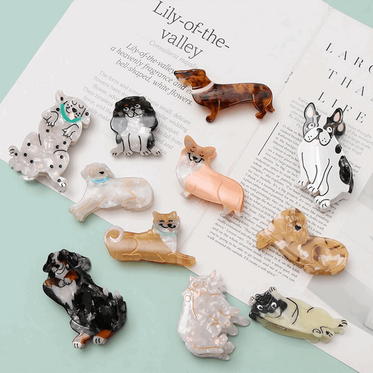 Acrylic Dog Claw Clip (11 Designs)