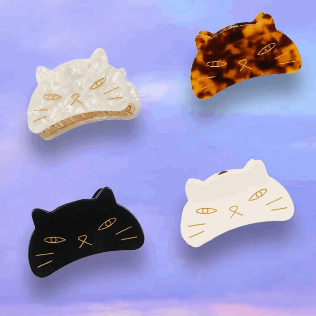 Acrylic Cat Claw Clip (4 Colours)