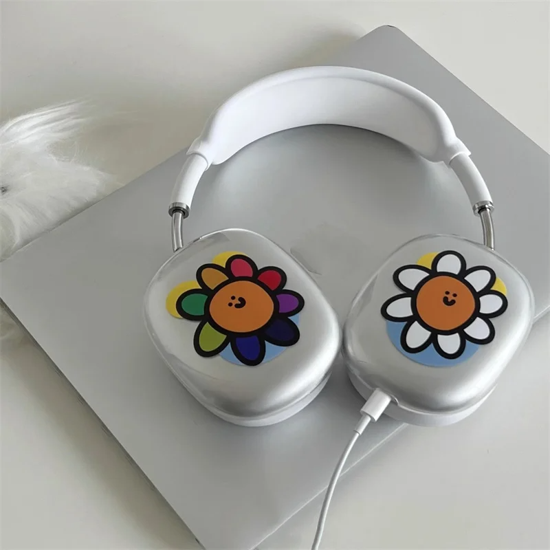 Funny Flowers Headphone Covers