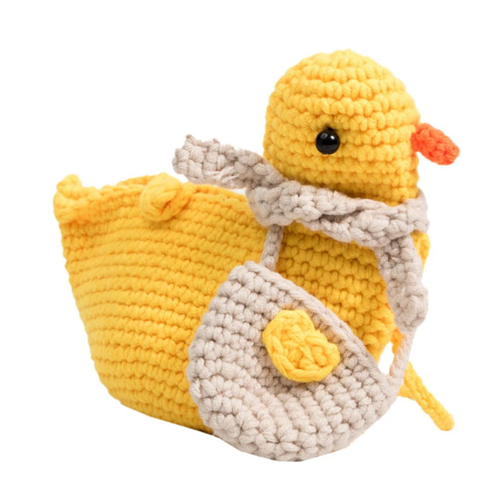 Crochet Scarfy Duck Purse (2 Colours)