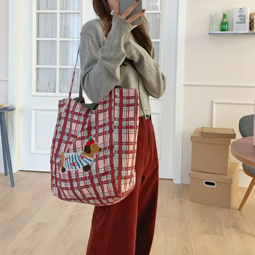 Stylish Dachshund Patterned Shoulder Bag (3 Designs) - Ice Cream Cake