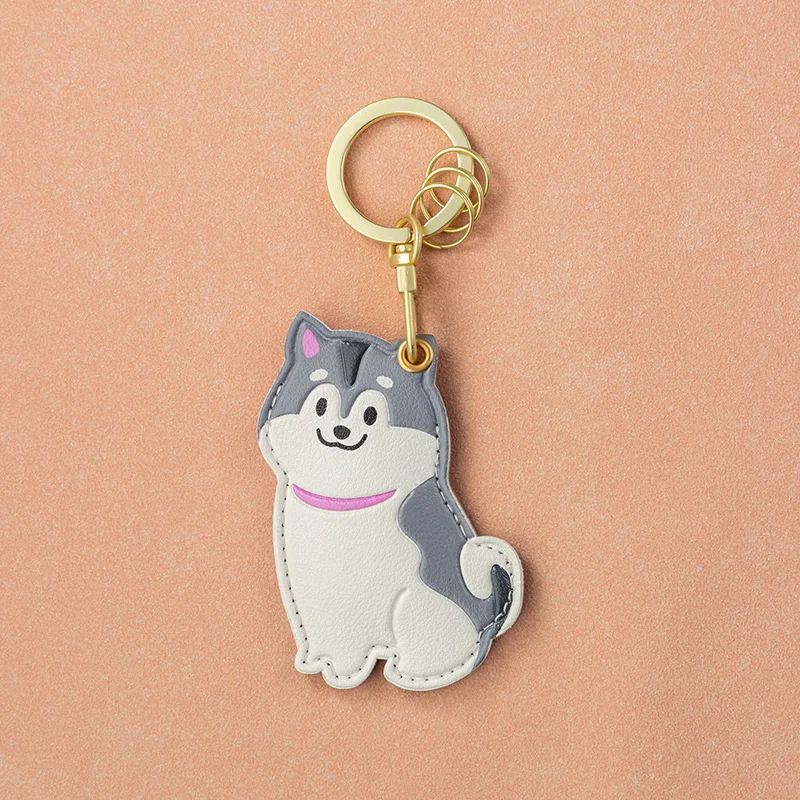 Cats and Dogs Keychain with AirTag Pouch (4 Designs)