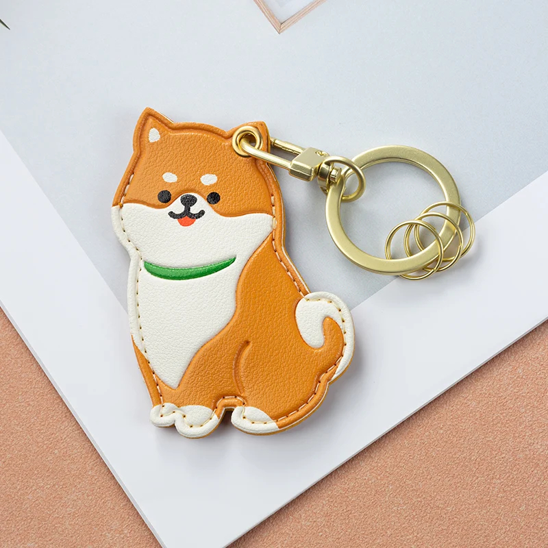 Cats and Dogs Keychain with AirTag Pouch (4 Designs)