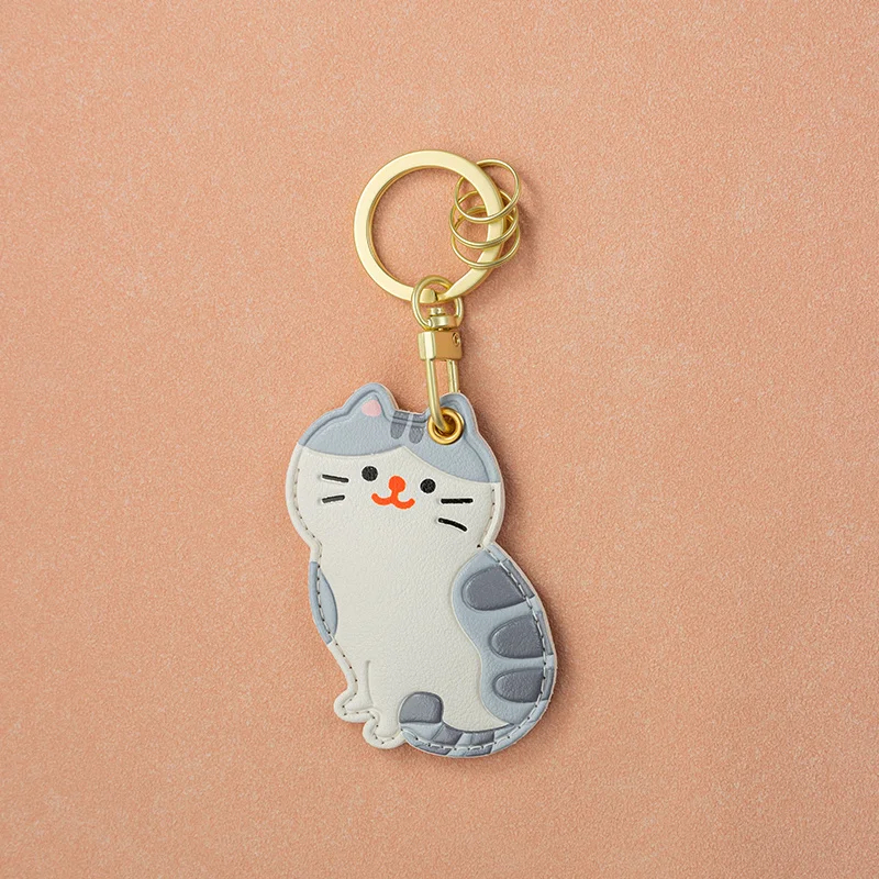 Cats and Dogs Keychain with AirTag Pouch (4 Designs)