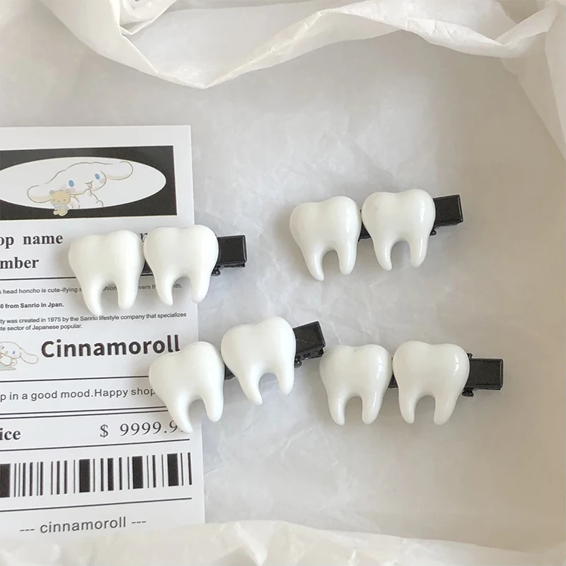 Row of Molars Hair Clip (4 Designs) - Ice Cream Cake
