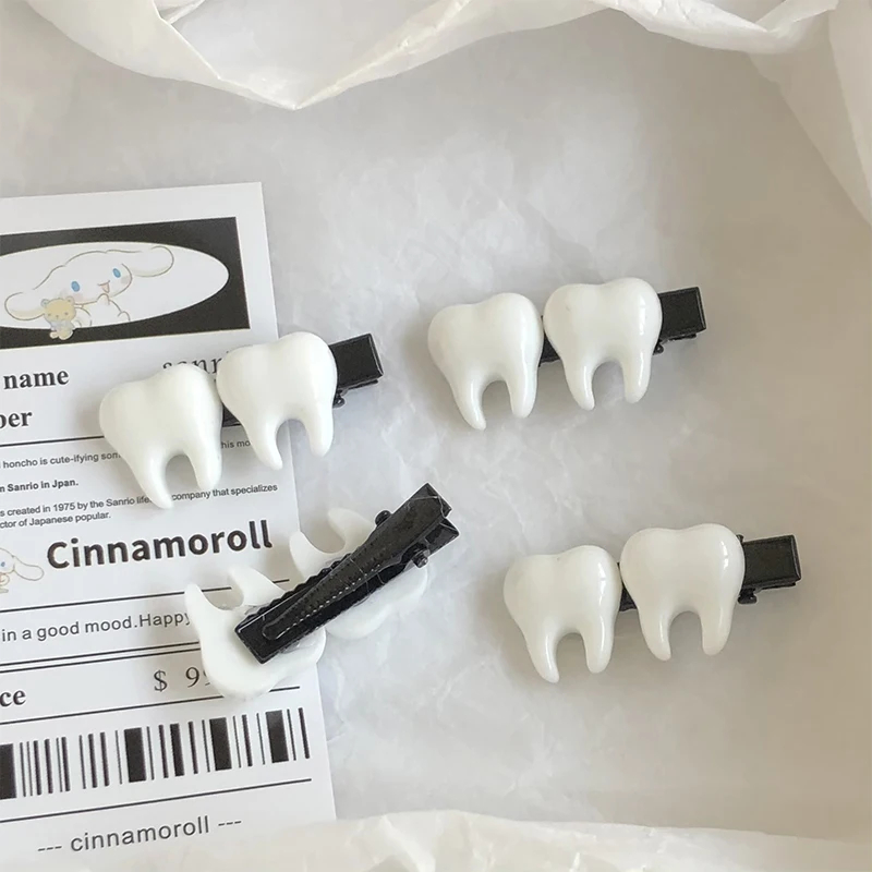 Row of Molars Hair Clip (4 Designs) - Ice Cream Cake
