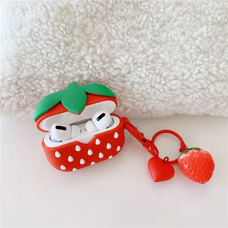 Strawberry AirPods Case Cover