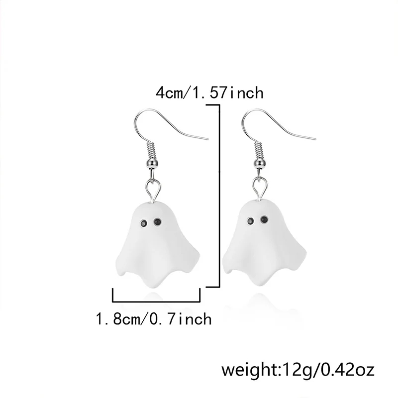 Dangly Ghost Earrings