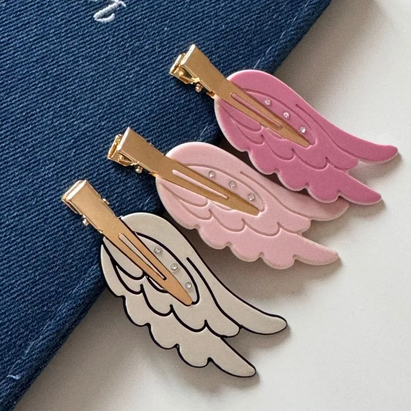 y2K Angel Wing Hair Clip - Ice Cream Cake