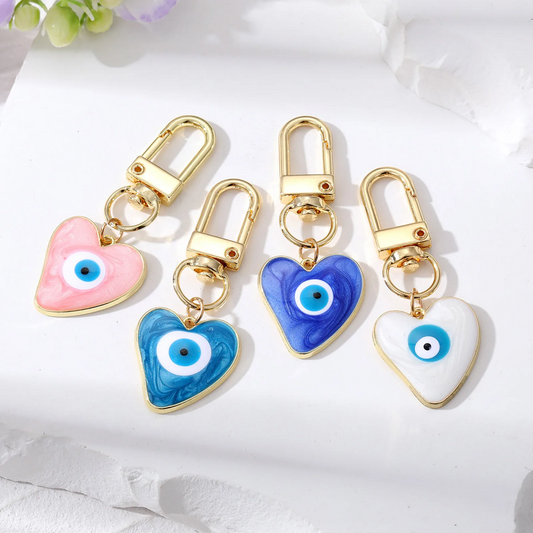 Heart Eye Clip On Charm (5 Colours)