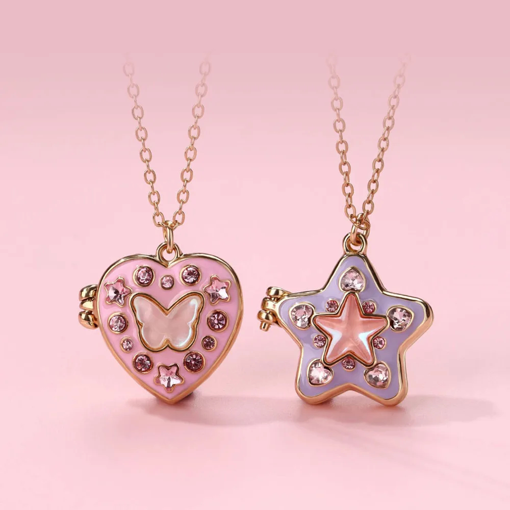 Magical Girl Locket Necklace (2 Designs) - Ice Cream Cake