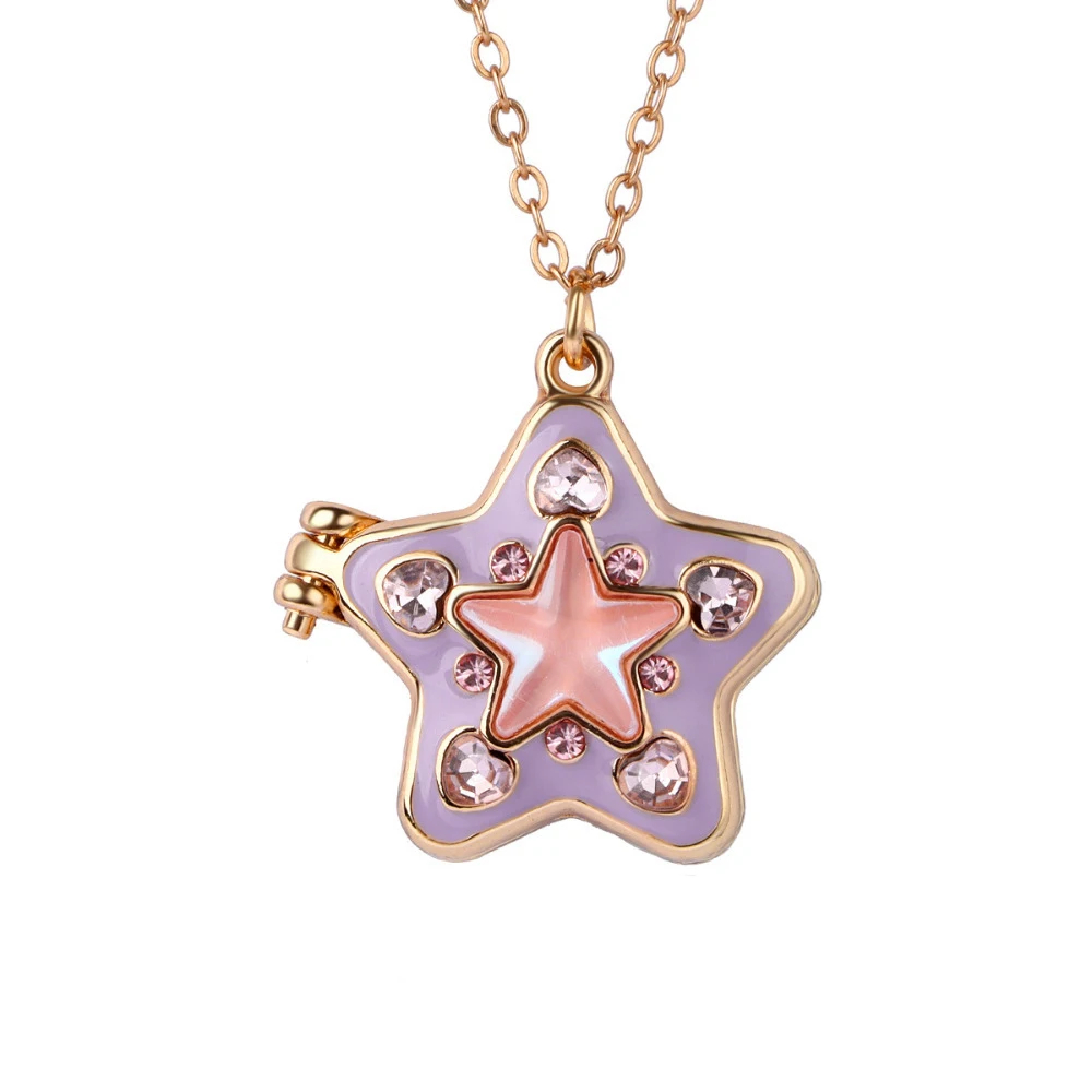 Magical Girl Locket Necklace (2 Designs) - Ice Cream Cake