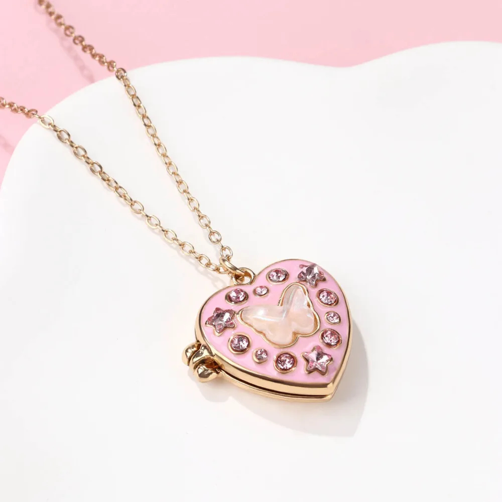 Magical Girl Locket Necklace (2 Designs) - Ice Cream Cake